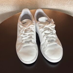 Adidas White & Navy Stan Smith Men's Street Shoes